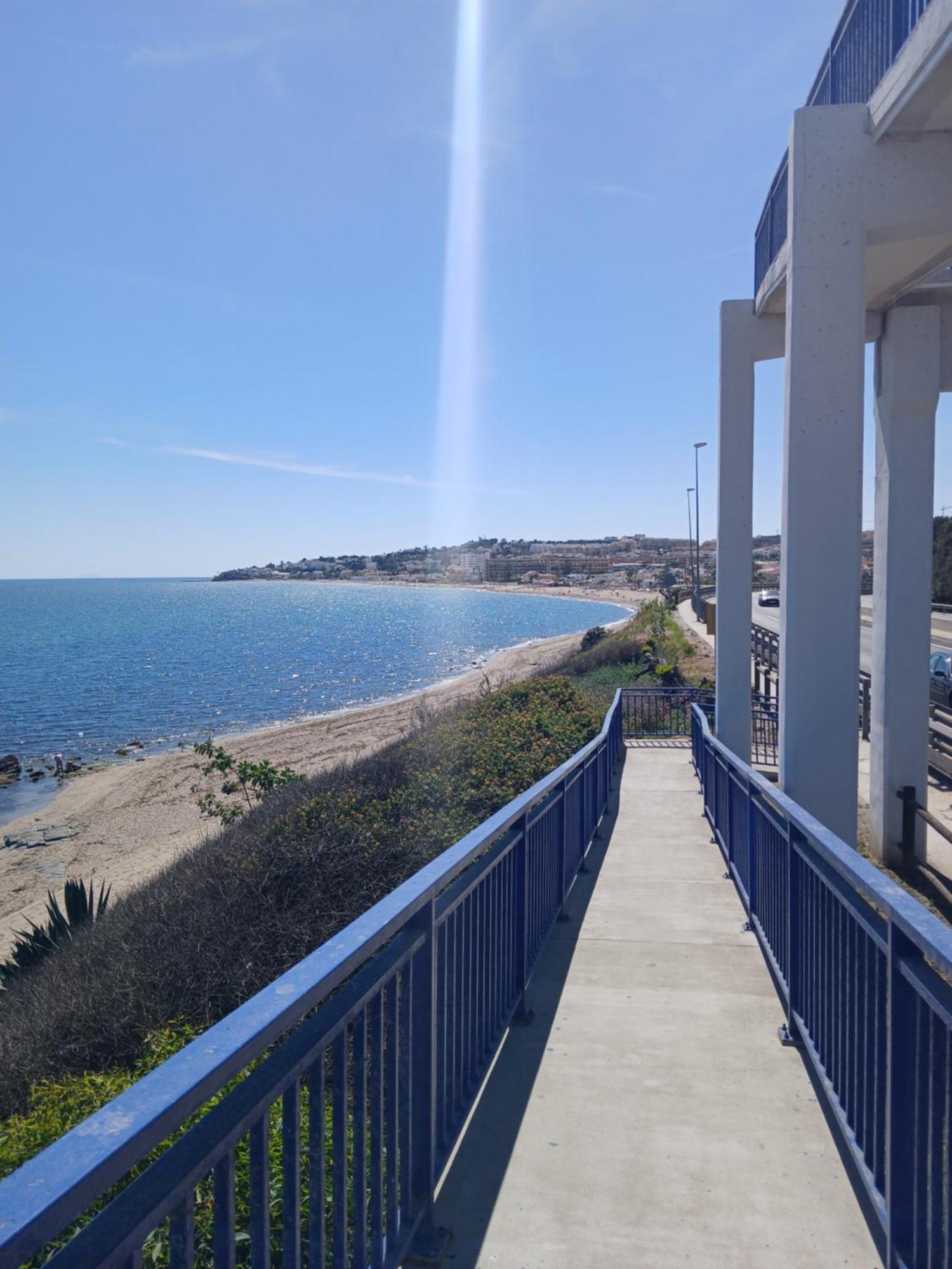Beach House With Beautiful Sea View La Cala De Mijas Dış mekan fotoğraf