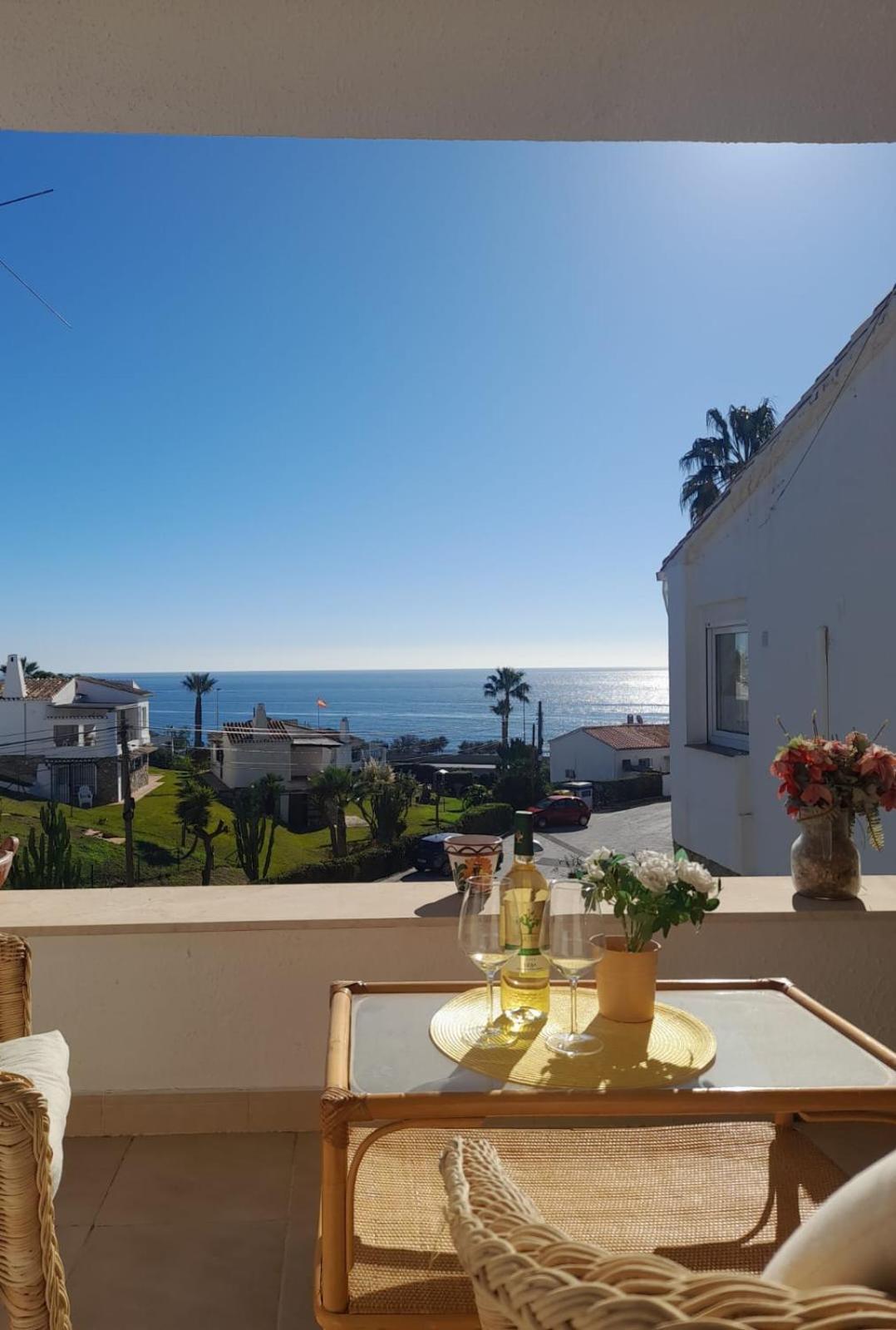 Beach House With Beautiful Sea View La Cala De Mijas Dış mekan fotoğraf